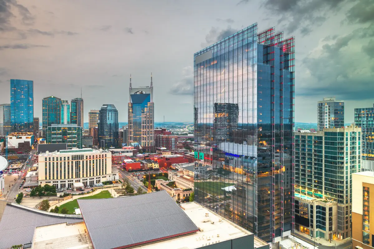 Nashville, Tennessee, USA City Scape - GeckoTech IT support