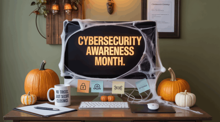 Cybersecurity Awareness Month tips for Clarksville TN title companies