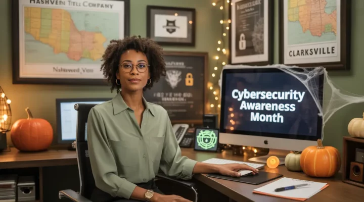 Halloween cybersecurity tips for Clarksville and Nashville title companies